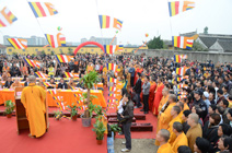 上海地藏庙安养禅院举行扩建奠基典礼
